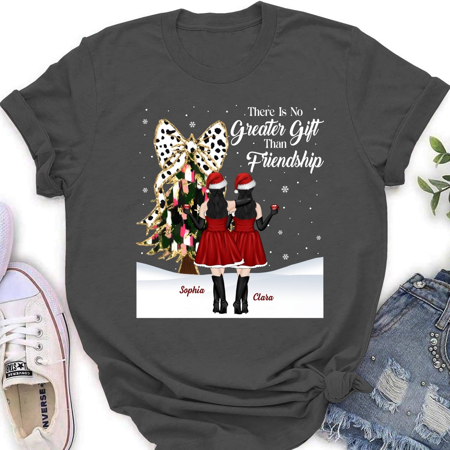 Best Friends Bestie Christmas - Personalized Custom Shirt