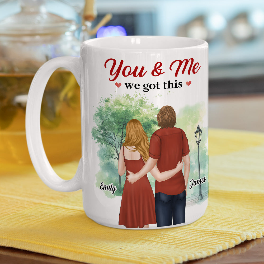 A Lifetime Of Love And Laughter - Personalized Custom Coffee Mug