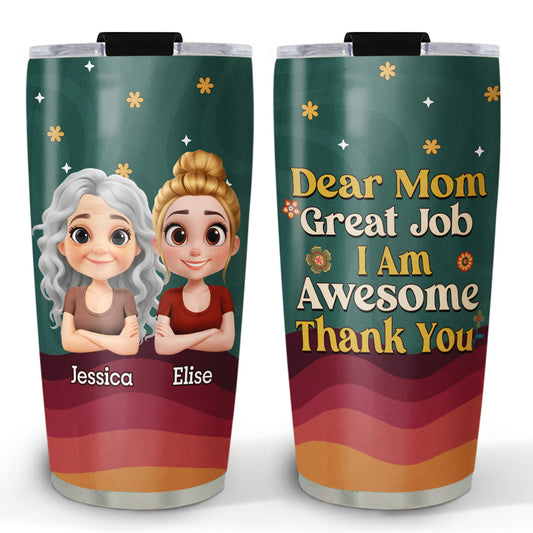 We Are Awesome Thank You - Personalized Custom Tumbler
