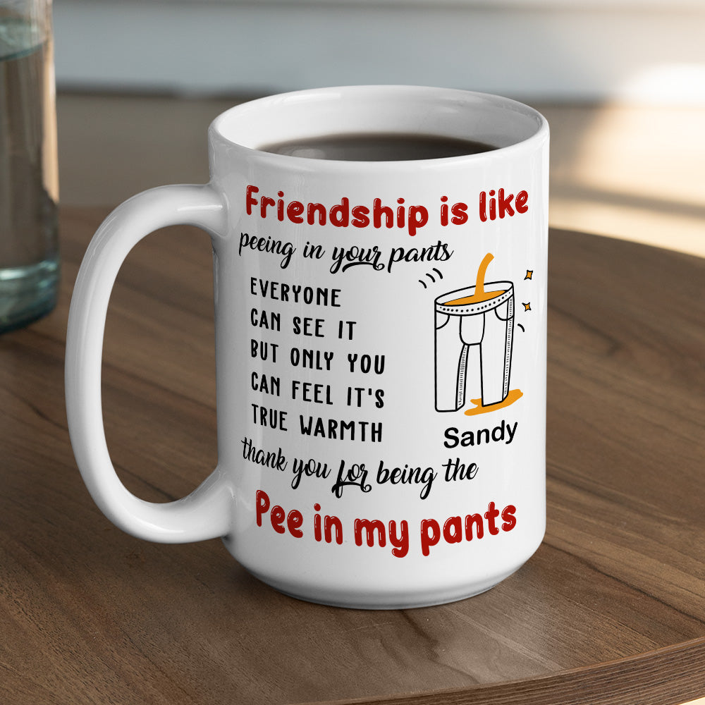 You Can Feel It Is True Warmth - Personalized Custom Coffee Mug