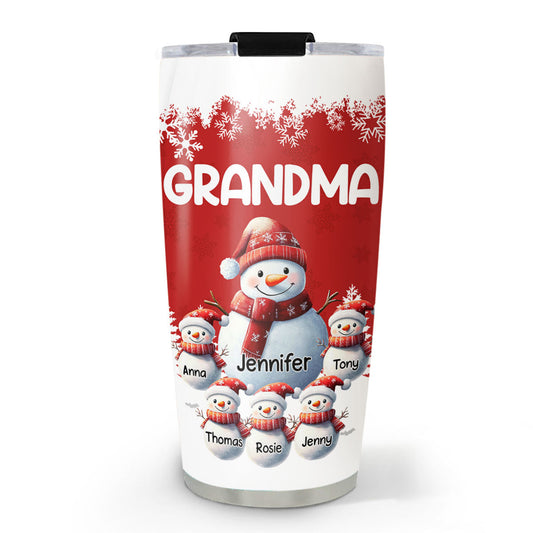 My Fav People Call Me Grandma - Personalized Custom Tumbler