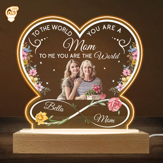 Awesome Mom - Personalized Custom LED Light