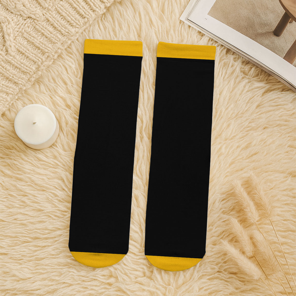 Just Resting My Eyes - Personalized Custom Crew Socks