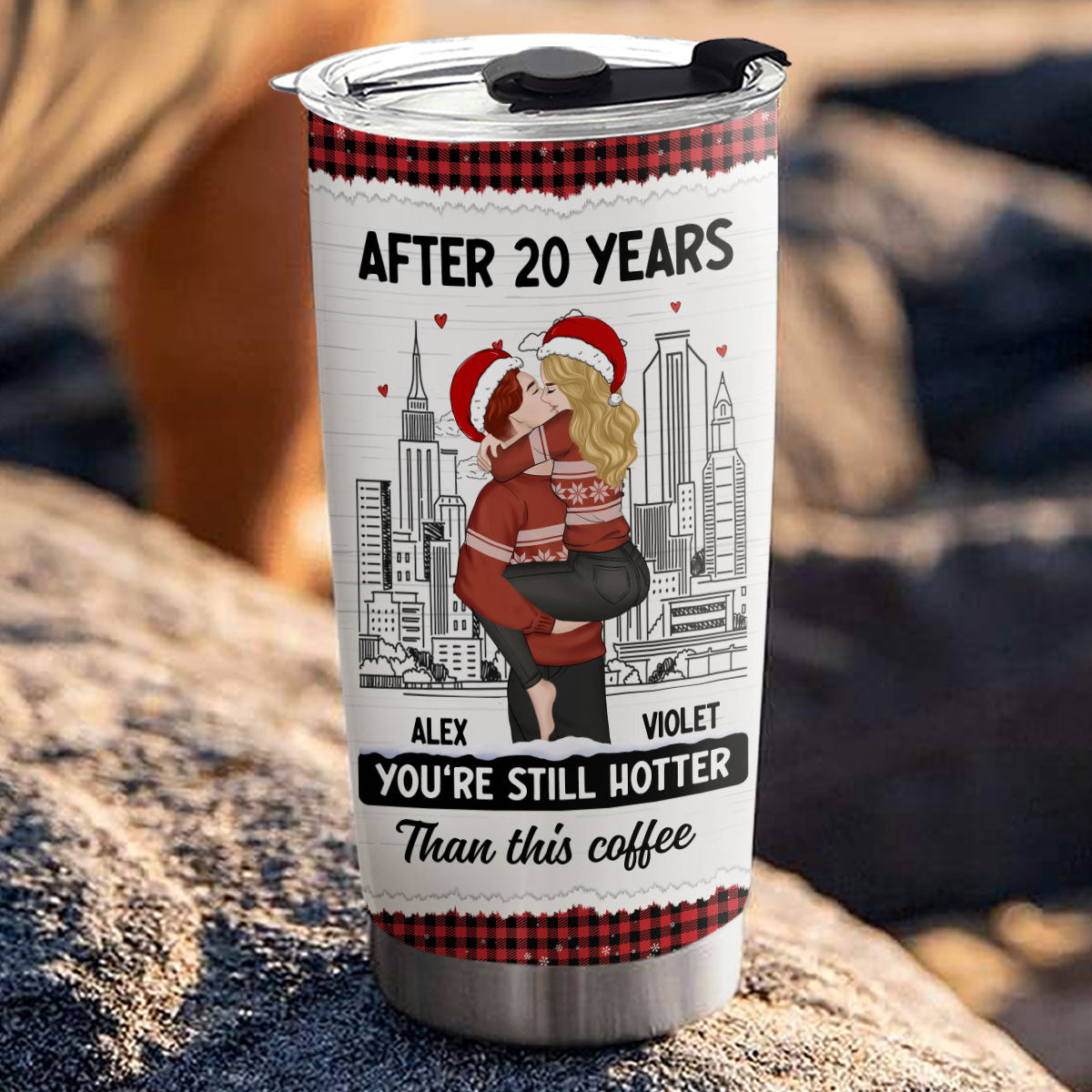 You Are Hotter Than Coffee - Personalized Custom Tumbler