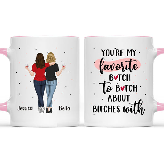 My Favorite - Personalized Custom Accent Mug