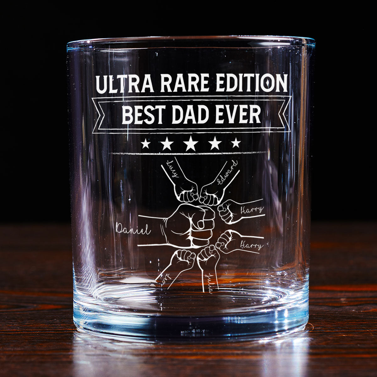 Ultra Rare Edition - Personalized Custom Whiskey Glass