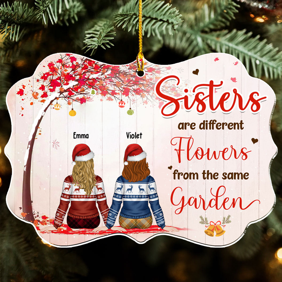 A Truly Great Friend - Personalized Custom Acrylic Ornament