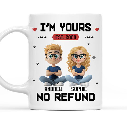 I Am Yours - Personalized Custom Coffee Mug