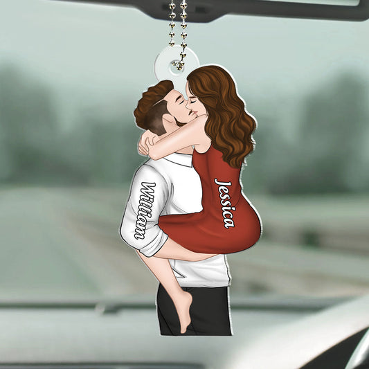 I Found My Missing Piece - Personalized Custom Car Ornament