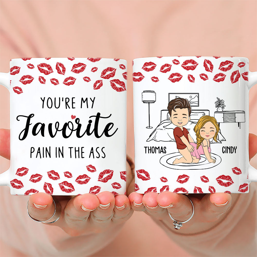 My Favourite Pain Husband - Personalized Custom Mug