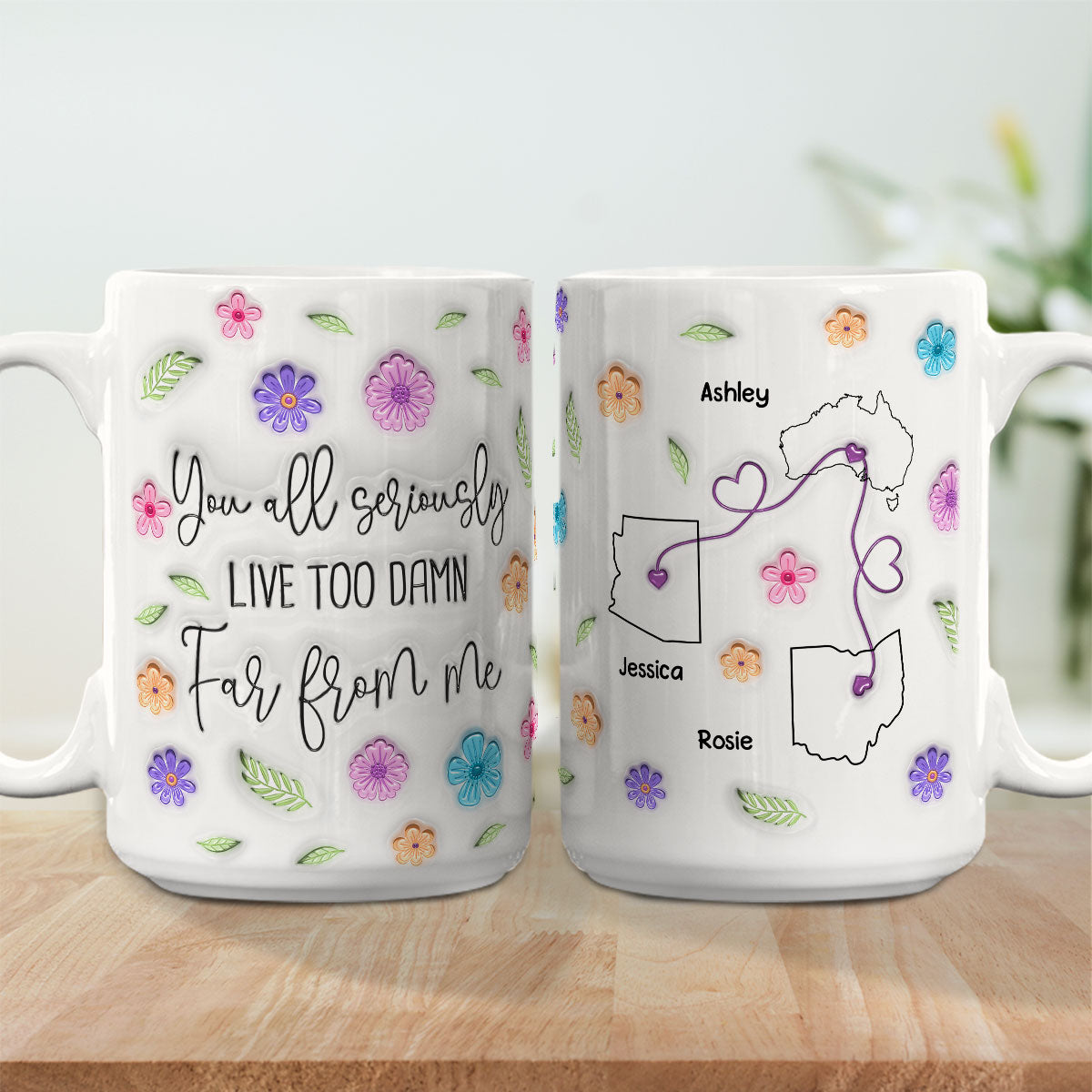 You Seriously Need To Move Closer - Personalized Custom 3D Inflated Effect Mug