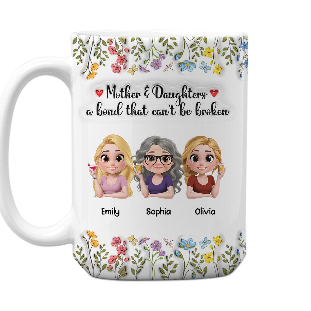 Unbreakable Bond - Personalized Custom 3D Inflated Effect Mug