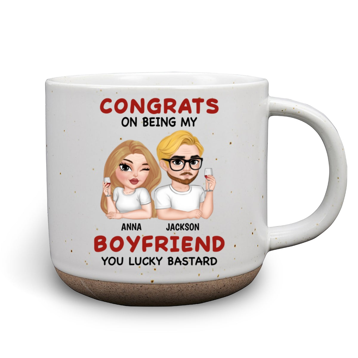 You Are My Soul - Personalized Custom Pottery Mug