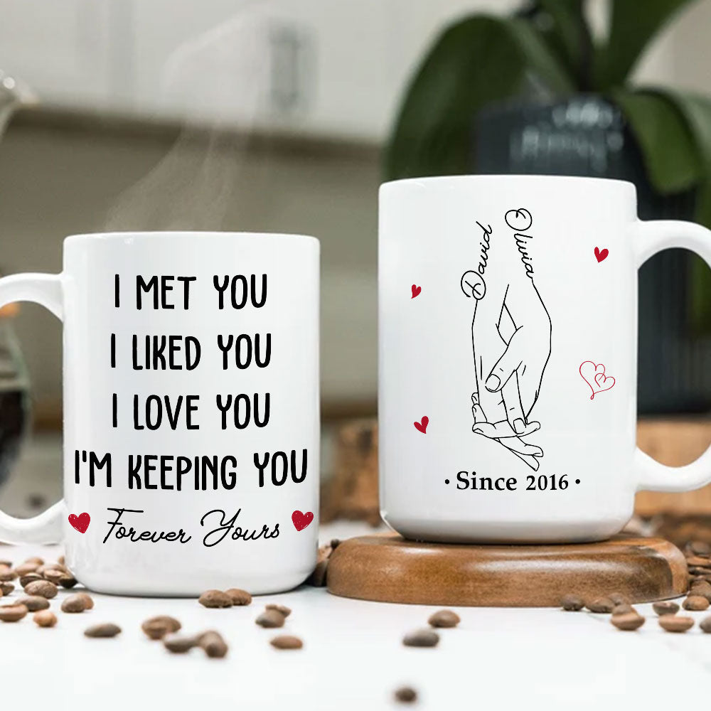 Since I Love You - Personalized Custom Coffee Mug
