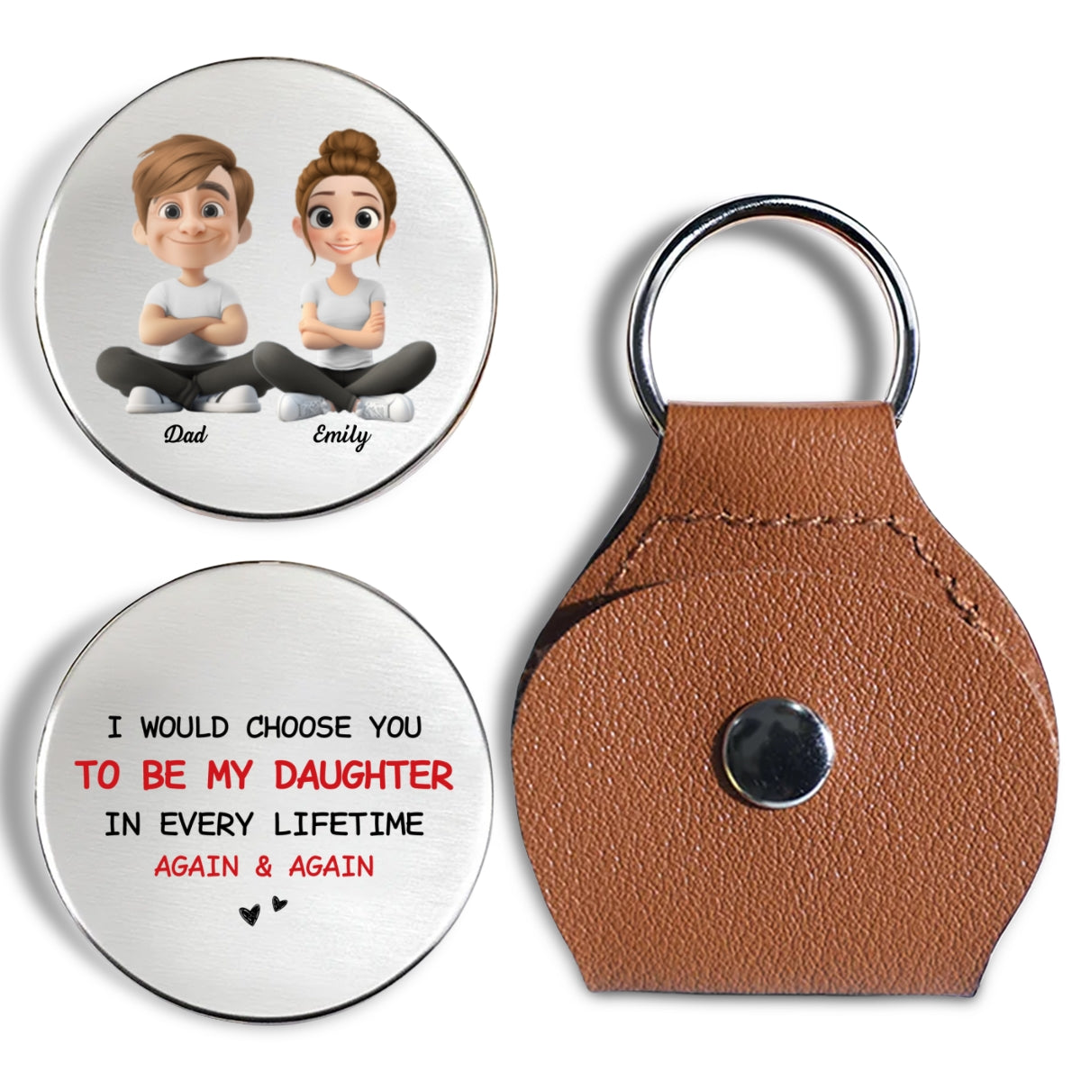 Always Choose You - Personalized Custom Pocket Hug