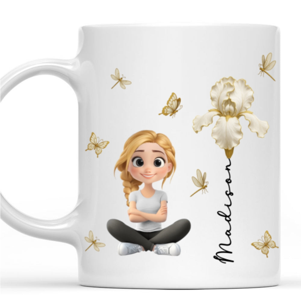 Floral Soul - Personalized Custom Coffee Mug