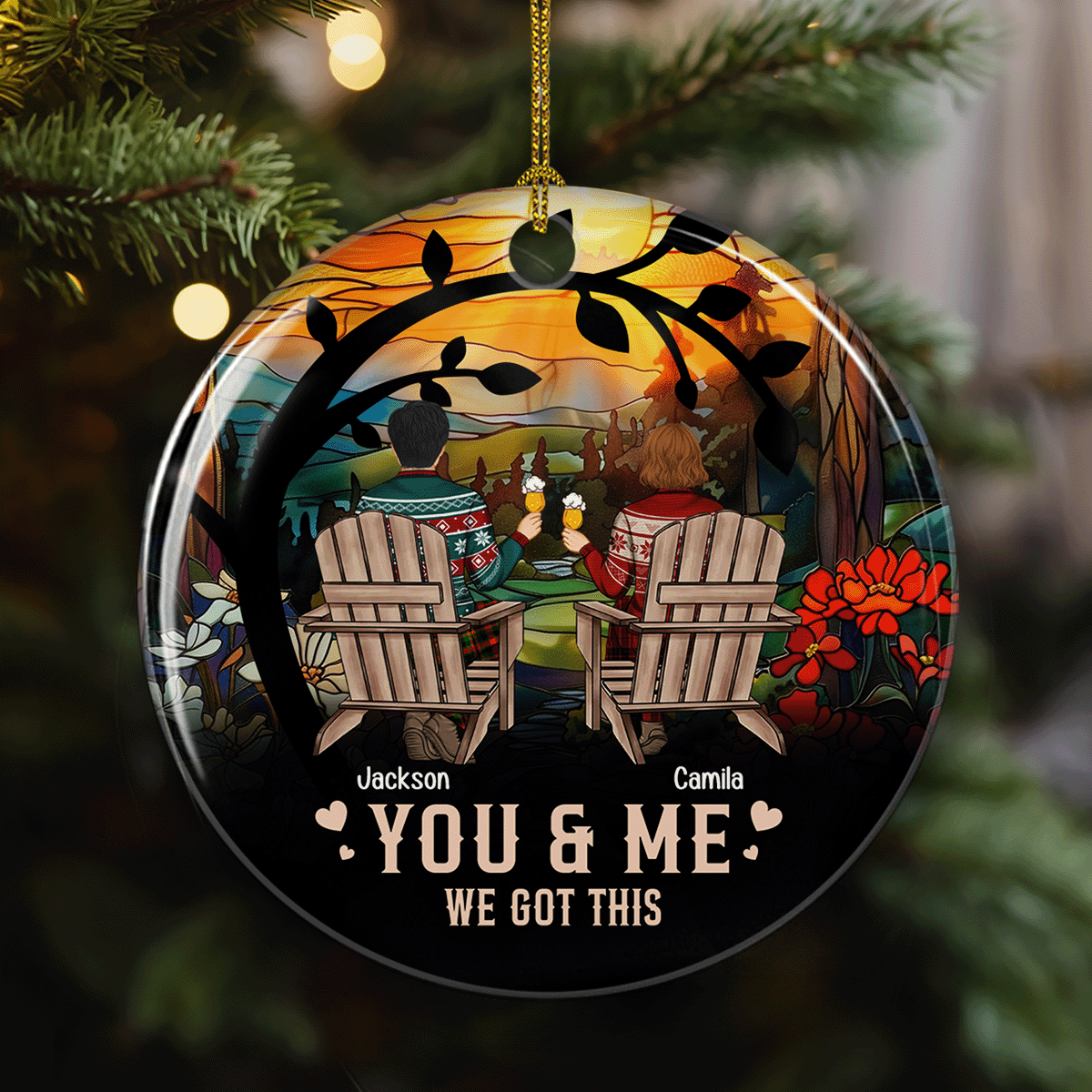 We Got This - Personalized Custom Ceramic Ornament