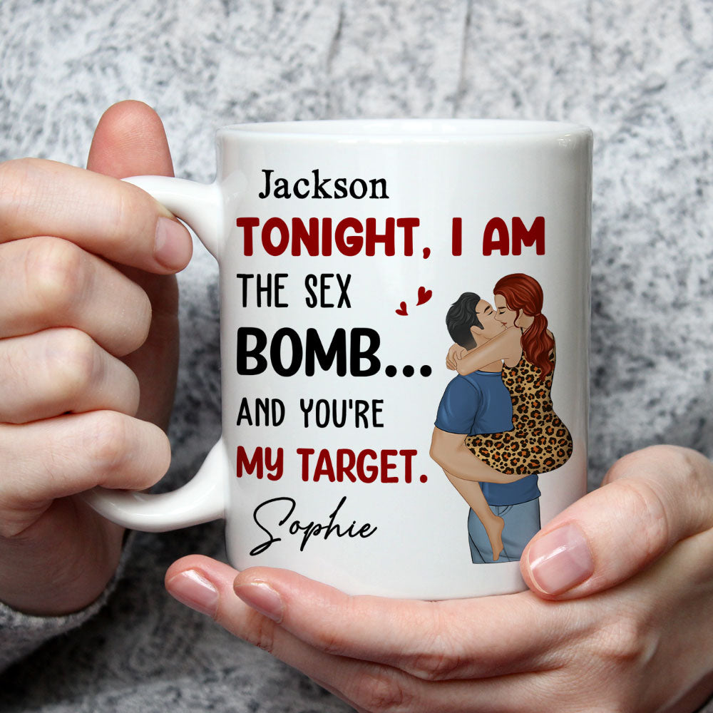 Love Bomb Ready To Detonate - Personalized Custom Coffee Mug