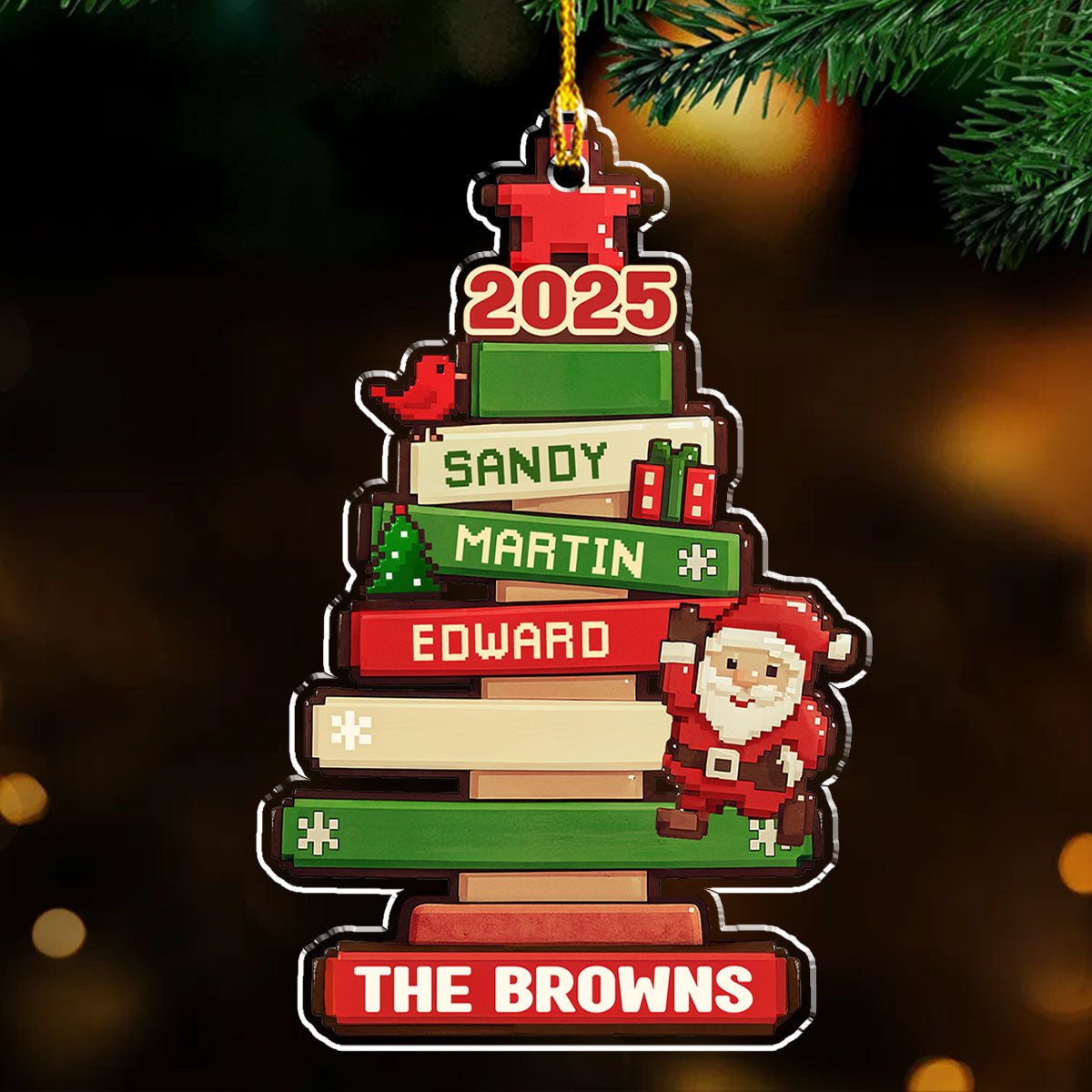 Snow Season - Personalized Custom Acrylic Ornament