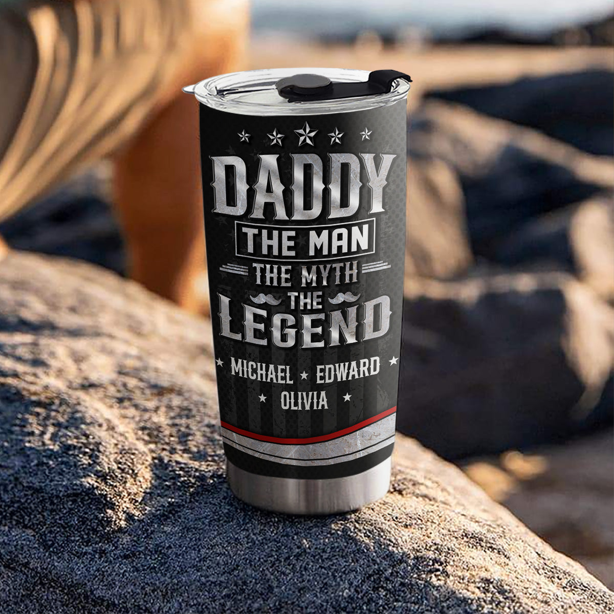 The Man - Personalized Custom Tumbler