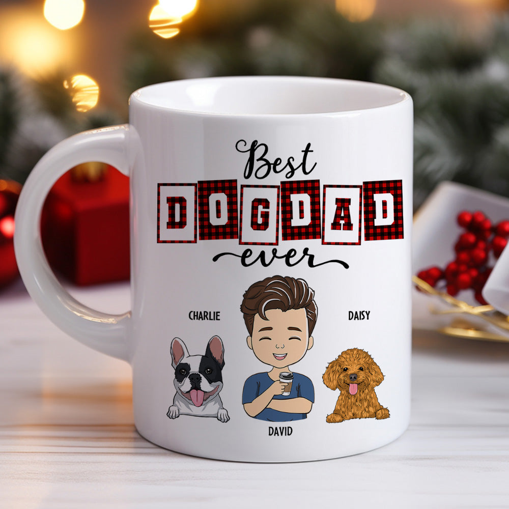 Best Mom Dad Of The Year - Personalized Custom Coffee Mug