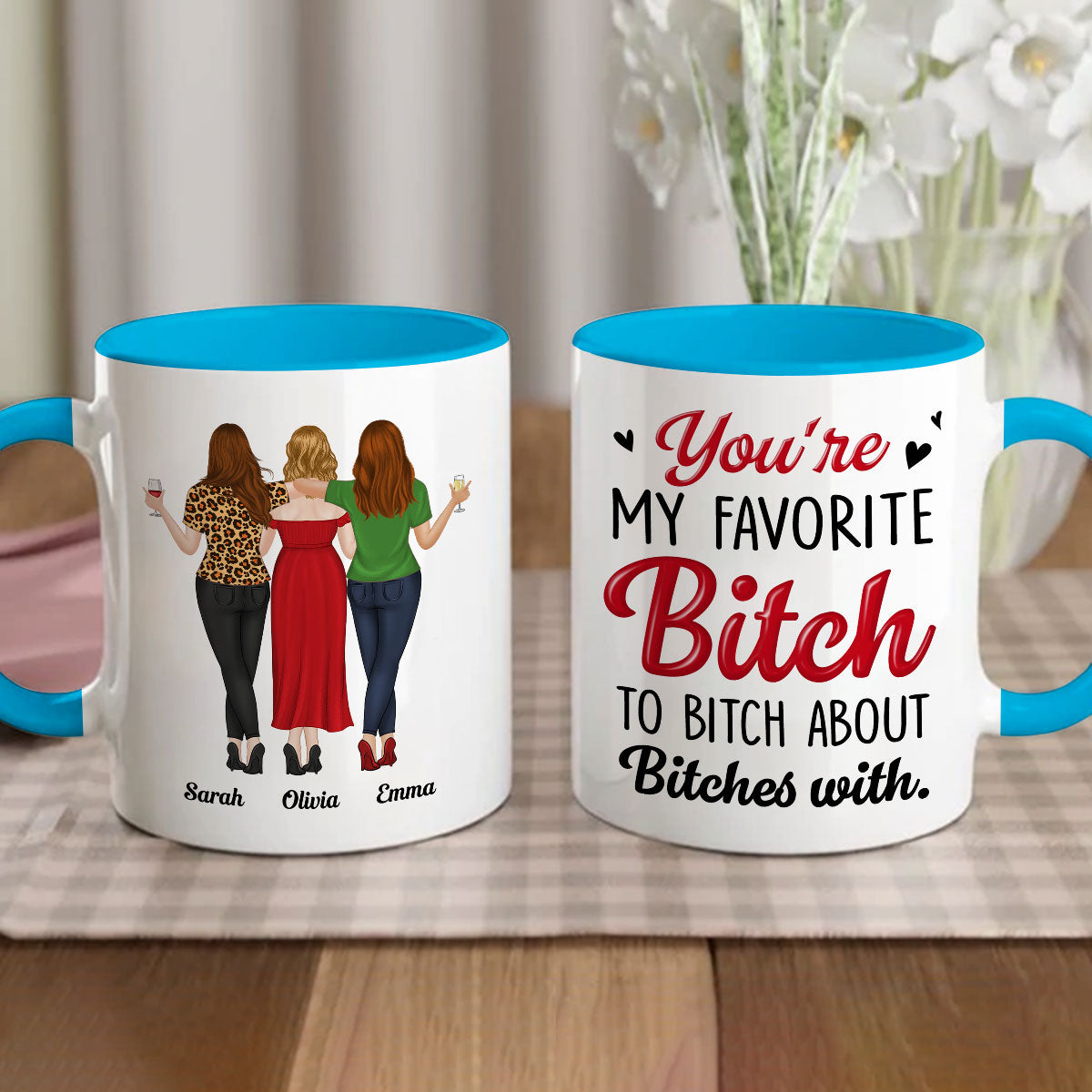 My Fav - Personalized Custom Accent Mug