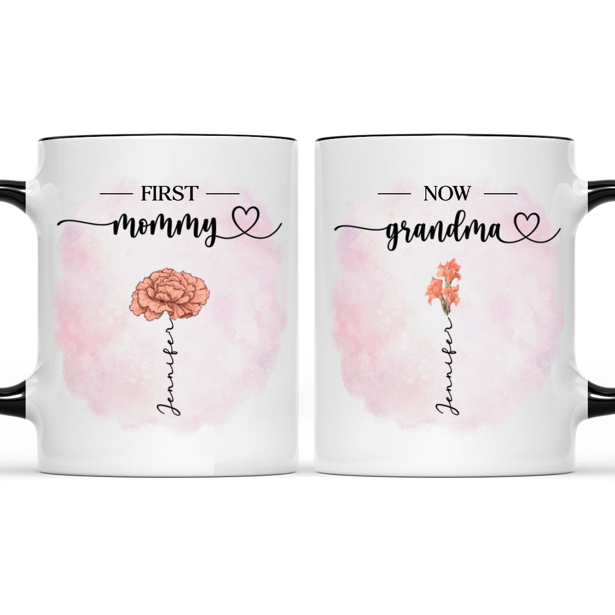 Love Mommy - Personalized Custom Accent Mug