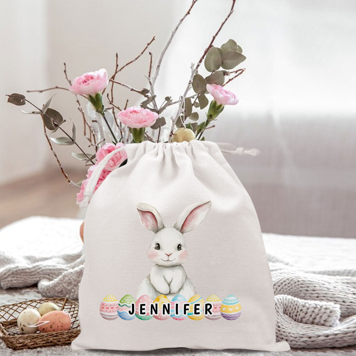 Happy Easter - Personalized Custom Favor Bag