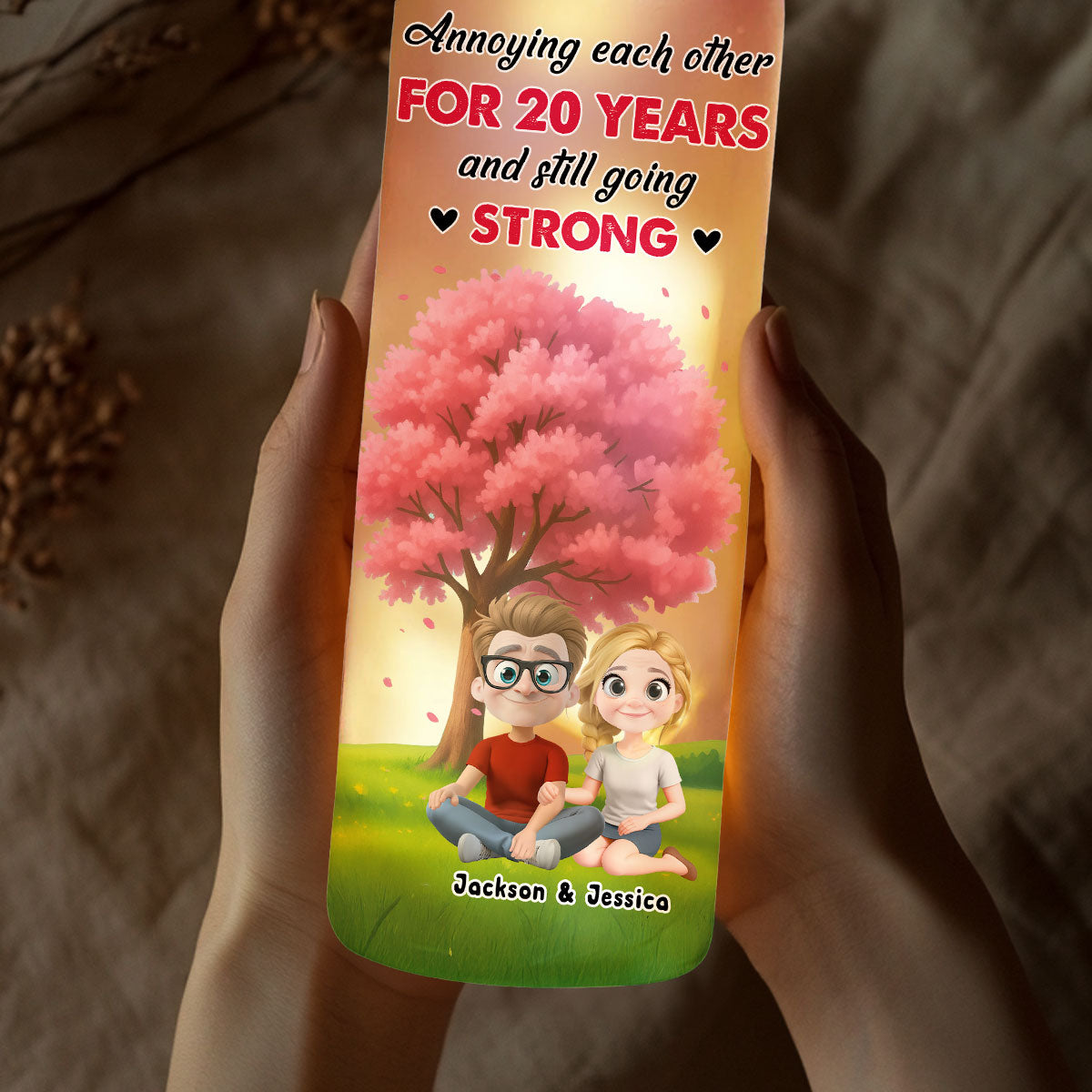 I Really Love You - Personalized Custom Bottle Lamp