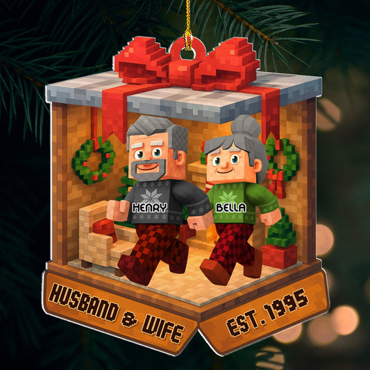 In The Box - Personalized Custom 3D Effect Acrylic Ornament