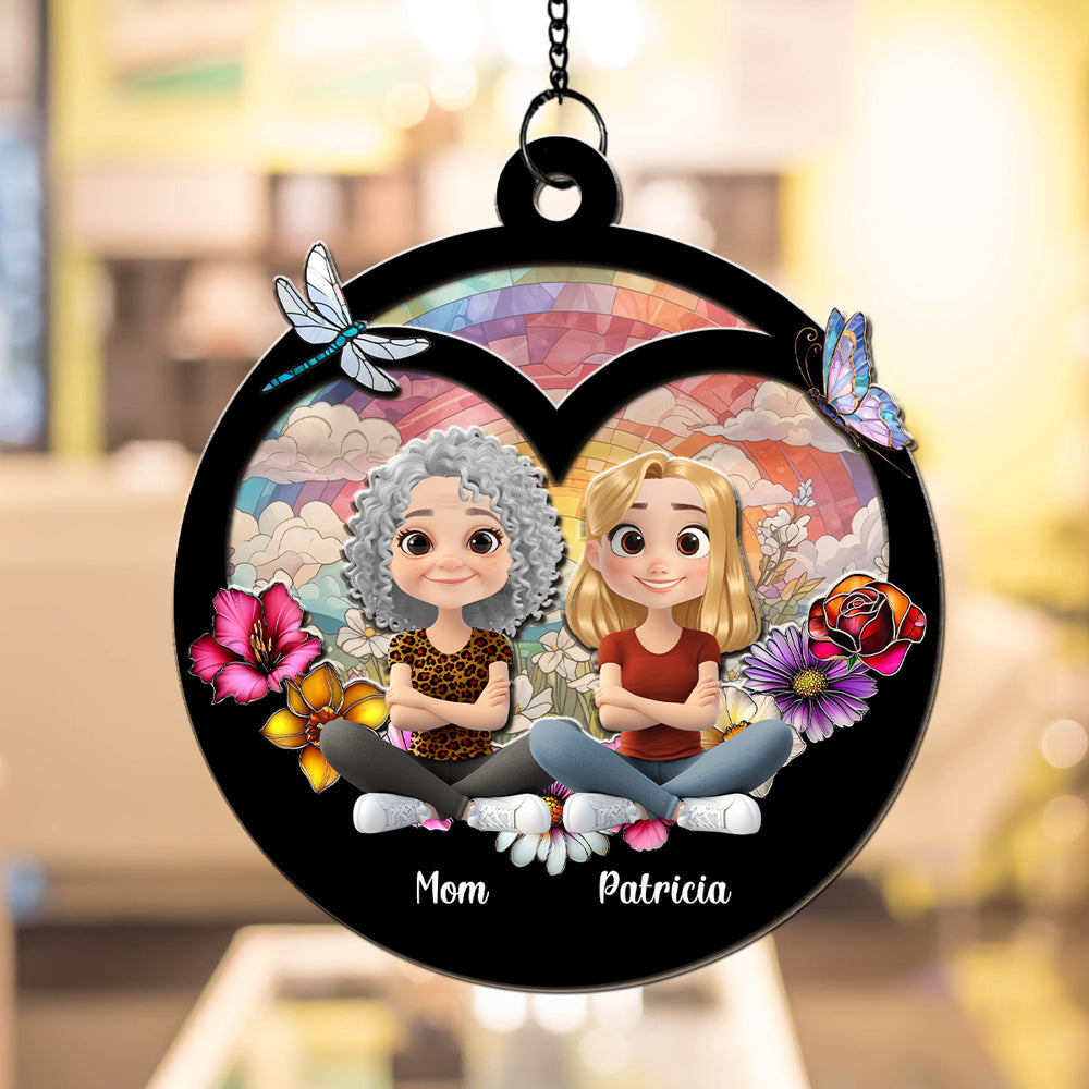 Together Forever - Personalized Custom Suncatcher