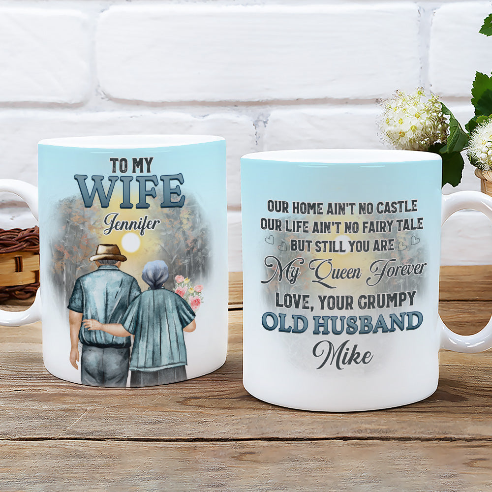 You Are My Queen Version 2 - Personalized Custom Coffee Mug