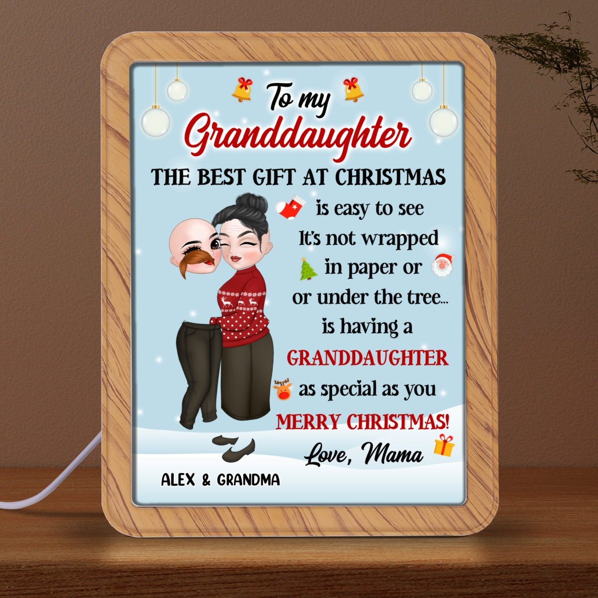 Best Gift At Christmas - Personalized Custom Magic Mirror