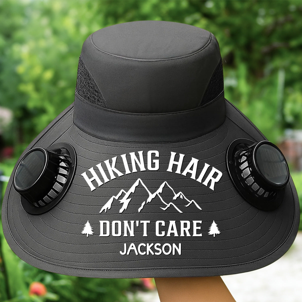 Hiking hair - Personalized Custom Solar Fan Hat