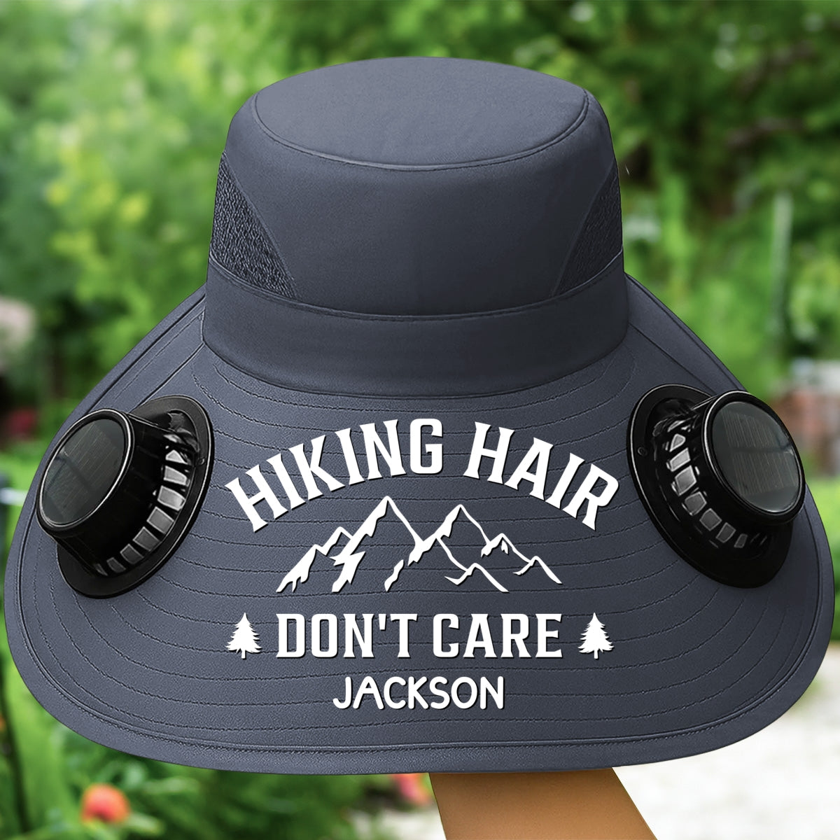 Hiking hair - Personalized Custom Solar Fan Hat