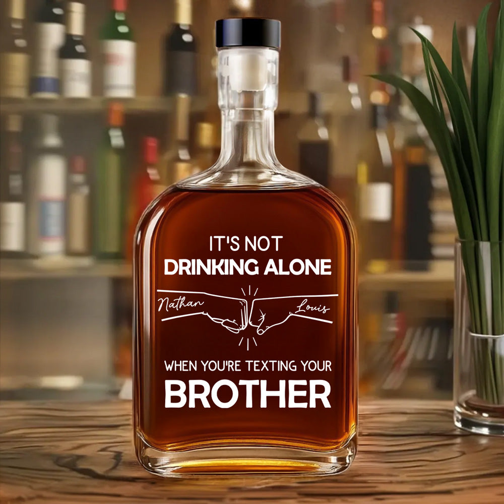Wine And Brother - Personalized Custom Spirits Decanter