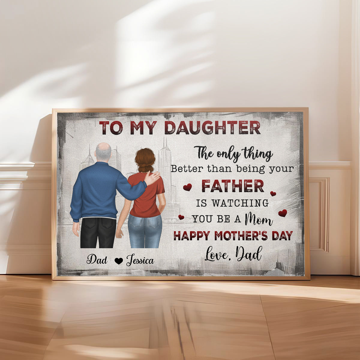 You Make Us Proud Every Day - Personalized Custom Poster