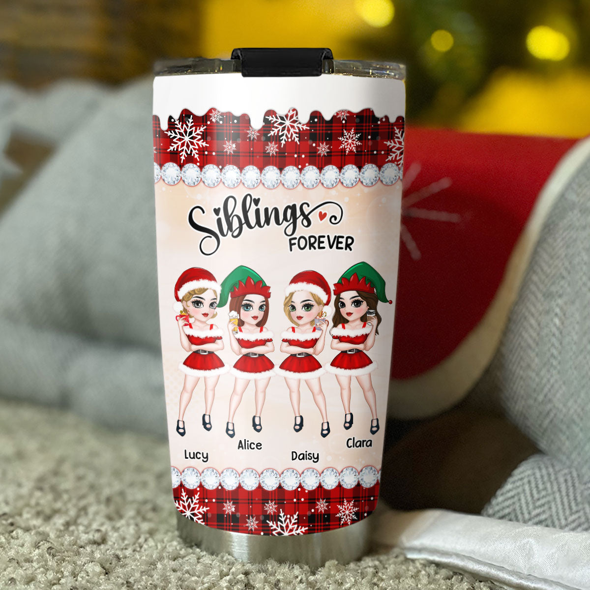 Besties Forever - Personalized Custom Tumbler