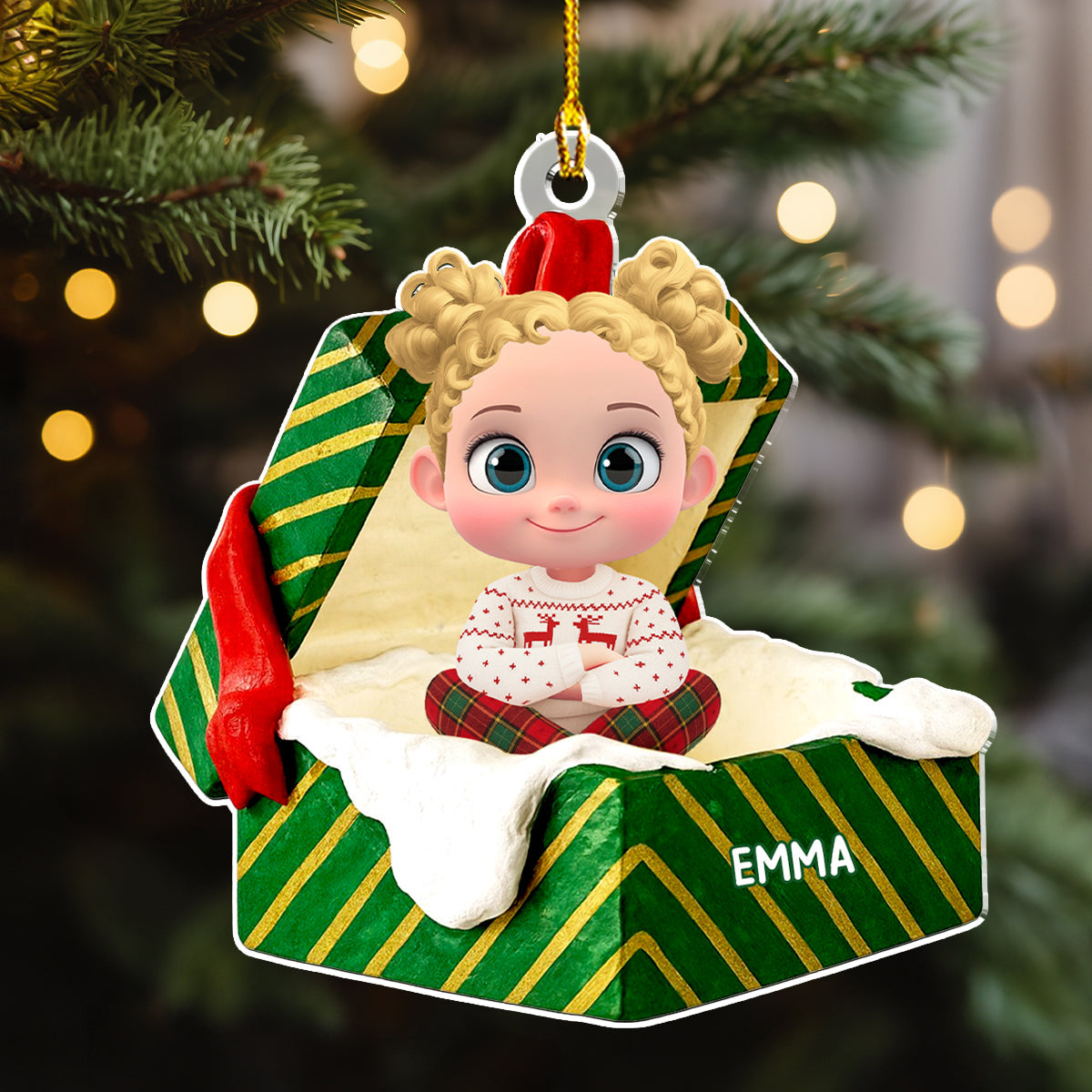 Surprise Gift - Personalized Custom Acrylic Ornament