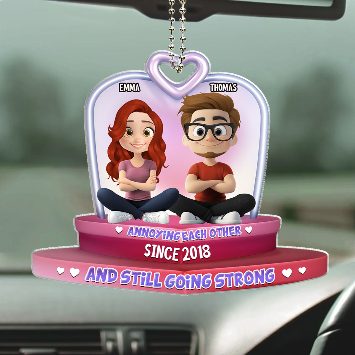 We Still Have Each Other - Personalized Custom Car Ornament