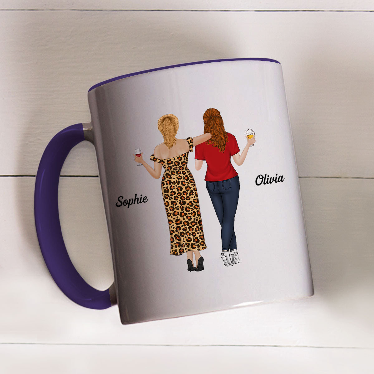 Punch For You - Personalized Custom Accent Mug