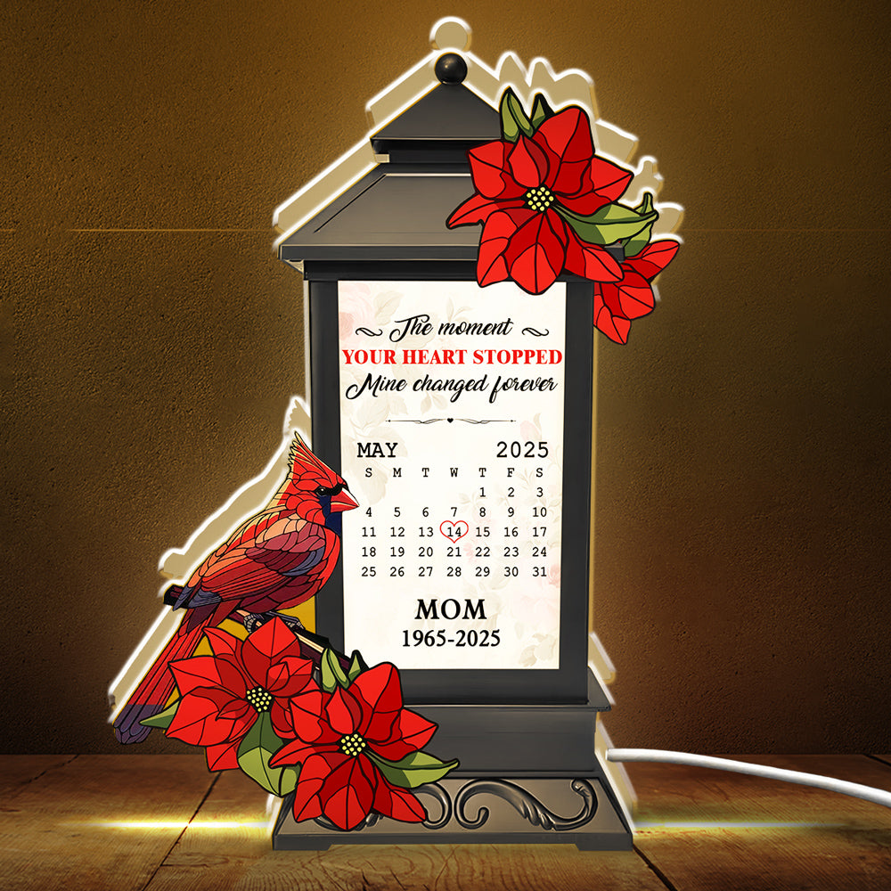 The Moment - Personalized Custom Light Box