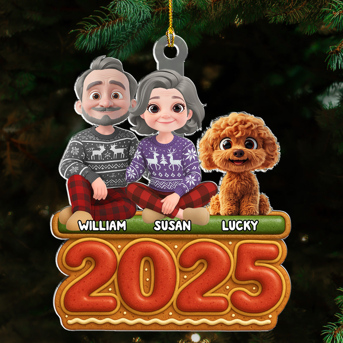 Our Family Cookies - Personalized Custom Acrylic Ornament