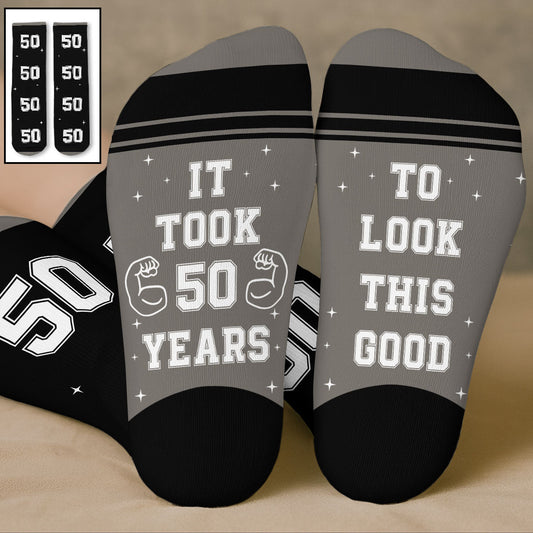 This Good Look  - Personalized Custom Crew Socks