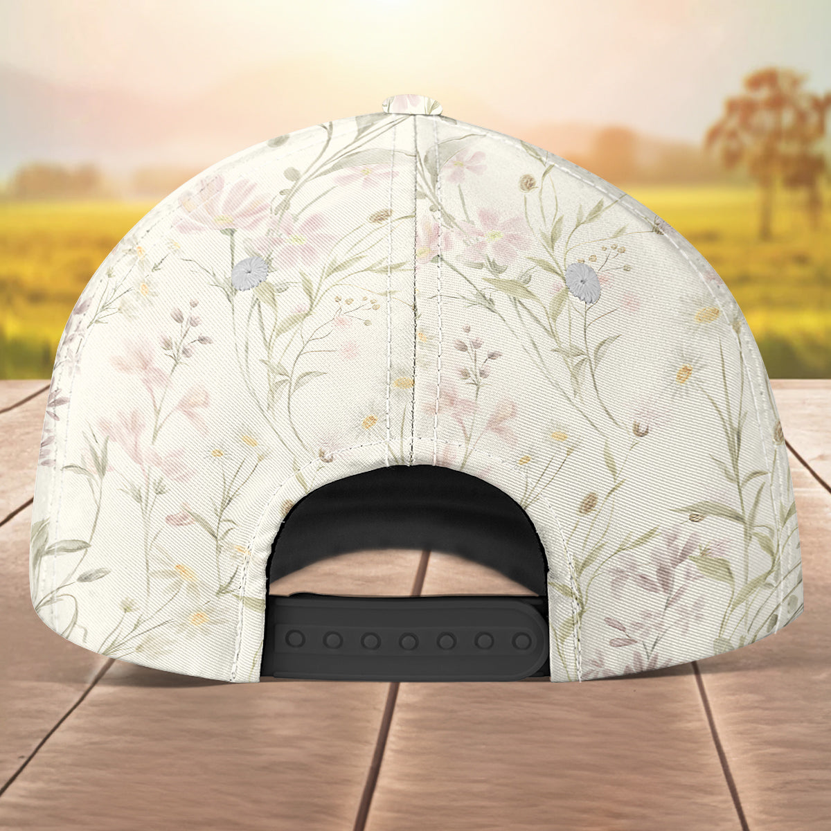 Grandma Lovely Flowers - Personalized Classic Cap