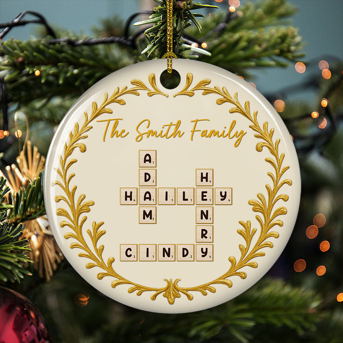 The Family - Personalized Custom Ceramic Ornament