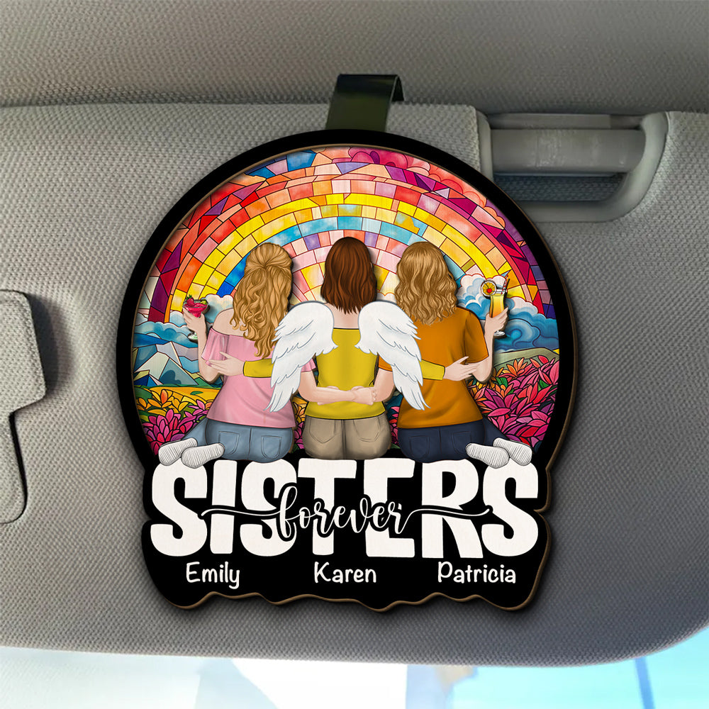 Sisters Memory - Personalized Custom Car Visor Clip