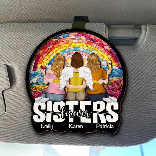 Sisters Memory - Personalized Custom Car Visor Clip