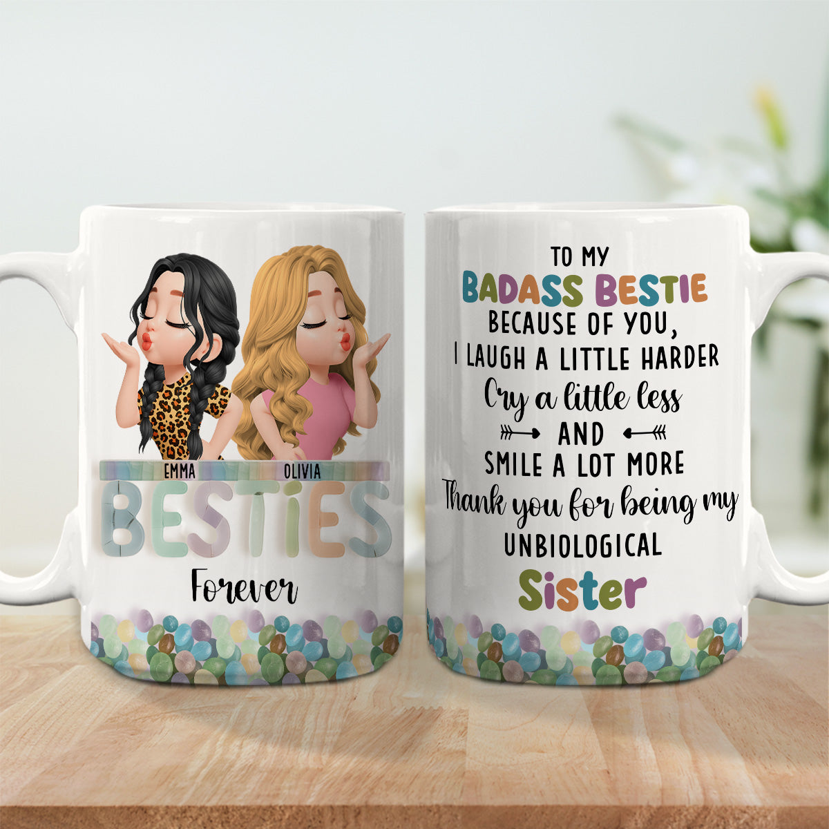 Bestie Moments - Personalized Custom Coffee Mug