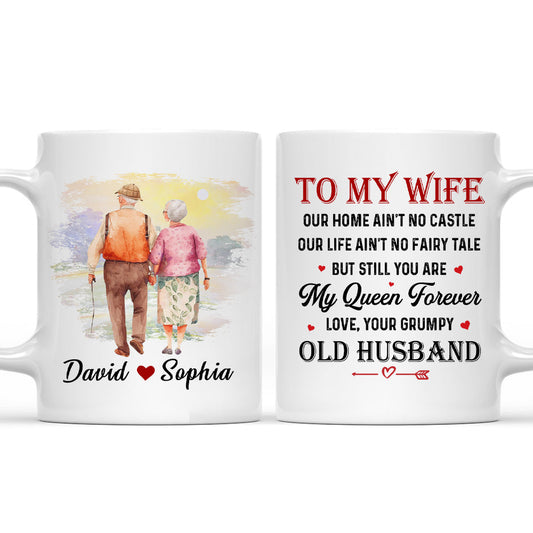 You Are My Queen - Personalized Custom Coffee Mug